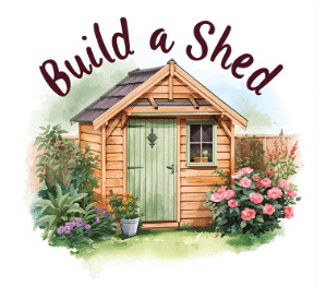 build a shed logo